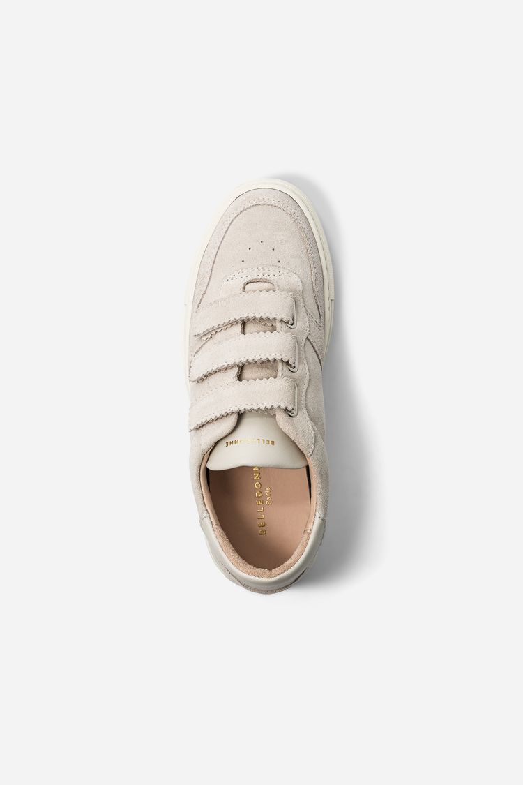 B0 Velcro - Suede Off White image 2