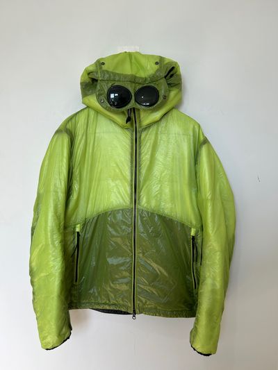 C.P. Company Outline Goggle Jacket Green