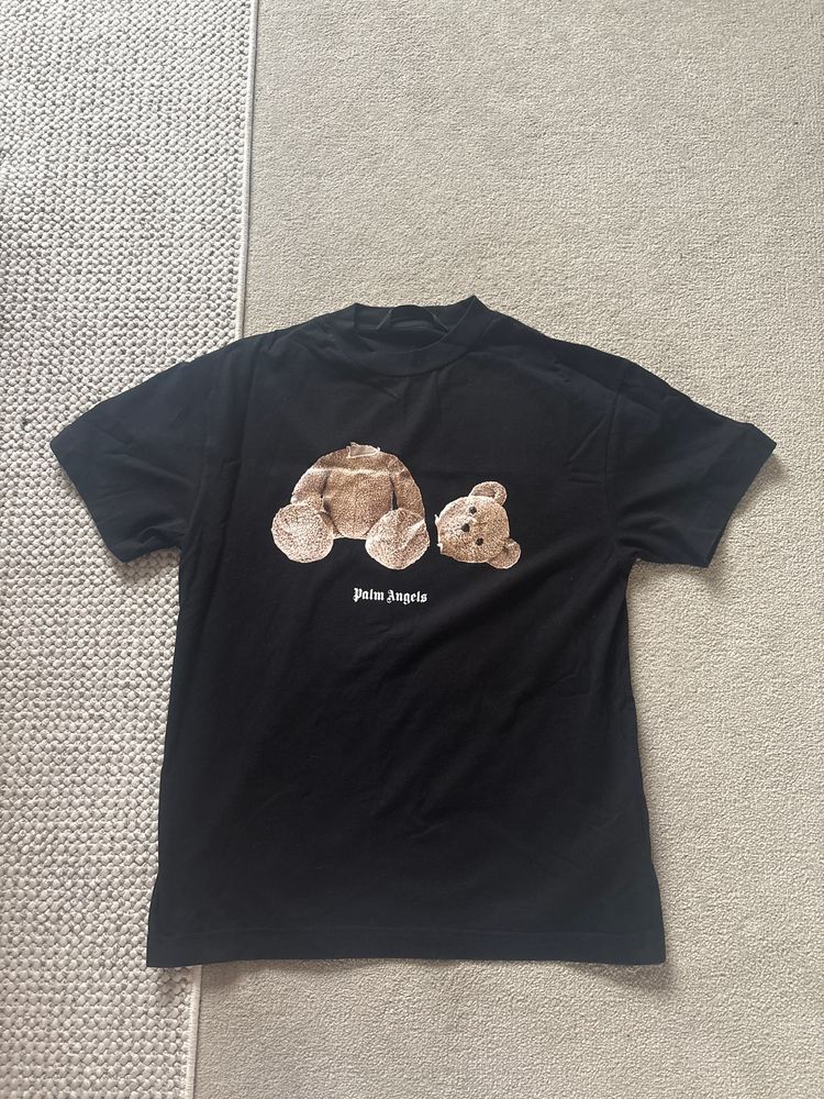 Palm Angels Black Teddy Bear T-shirt Large