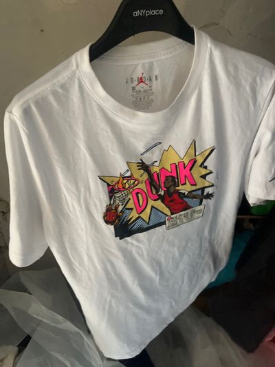 Jordan White Graphic T-Shirt