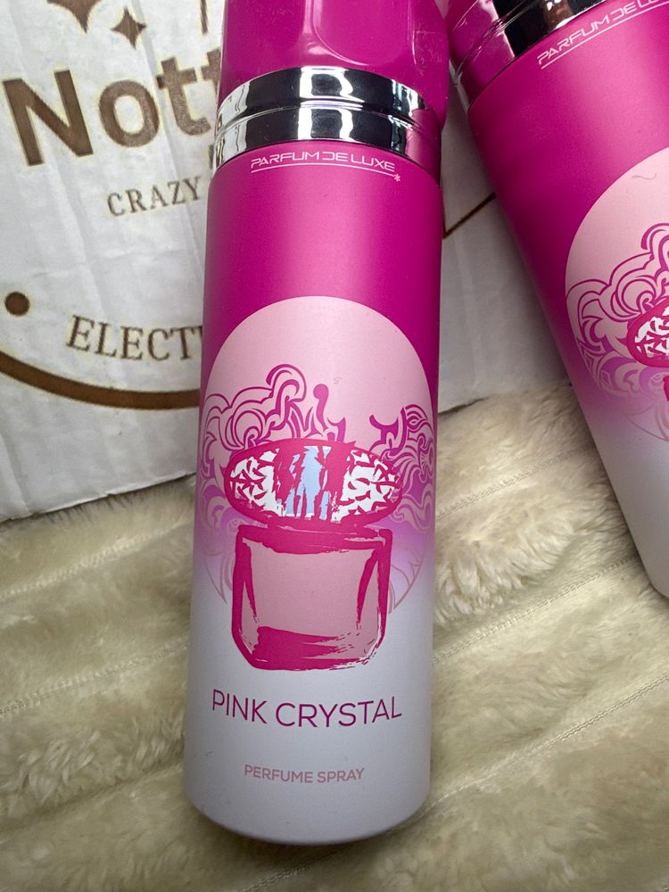 Pink Crystal Perfume Spray