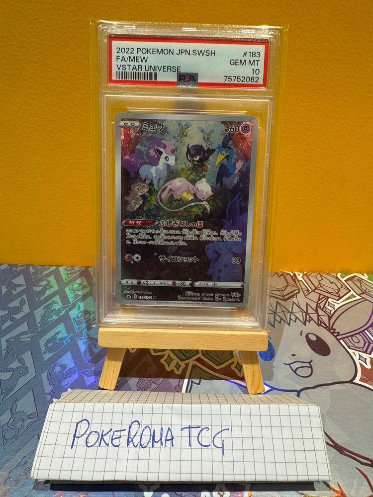 2022 Pokemon Jpn Swsh Fa Mew Vstar Universe Card