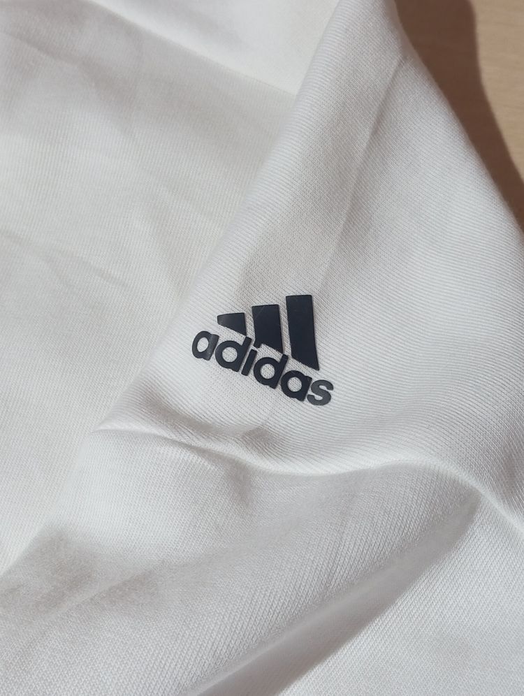 Adidas White Sweatshirt 4