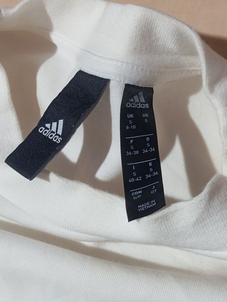 Adidas White Sweatshirt 3