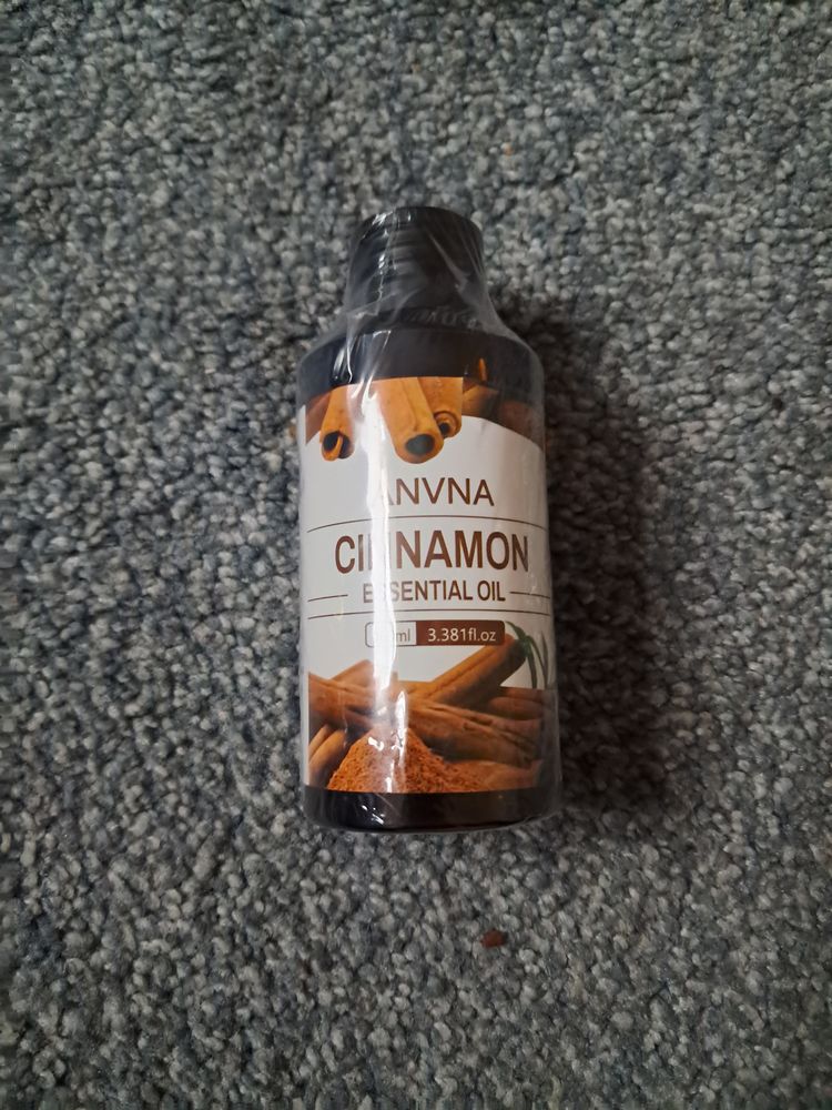 Cinnamon Essential Oil Bottle