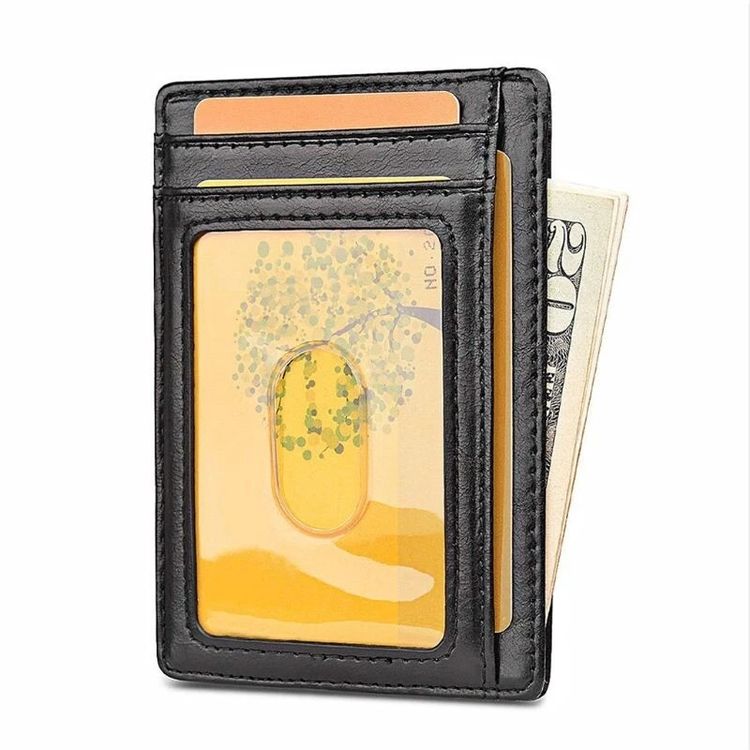 Brown Leather Card Holder image 2