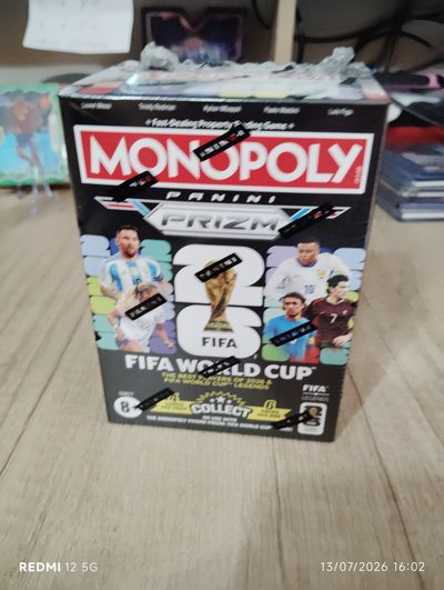 Box Monopoly Panini Prizm Fifa World Cup