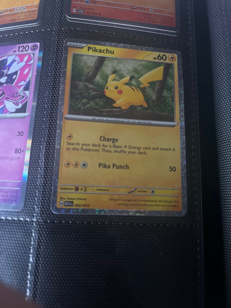 Pikachu Trading Card image 1