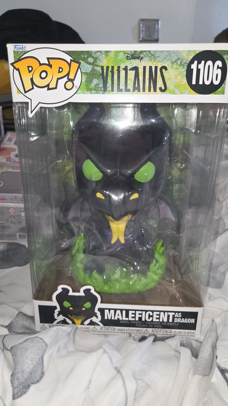 Funko Pop! Disney Villains, Maleficent As Dragon, JUMBO