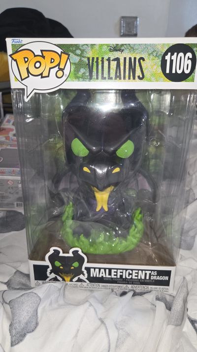 Funko Pop! Disney Villains, Maleficent As Dragon, JUMBO
