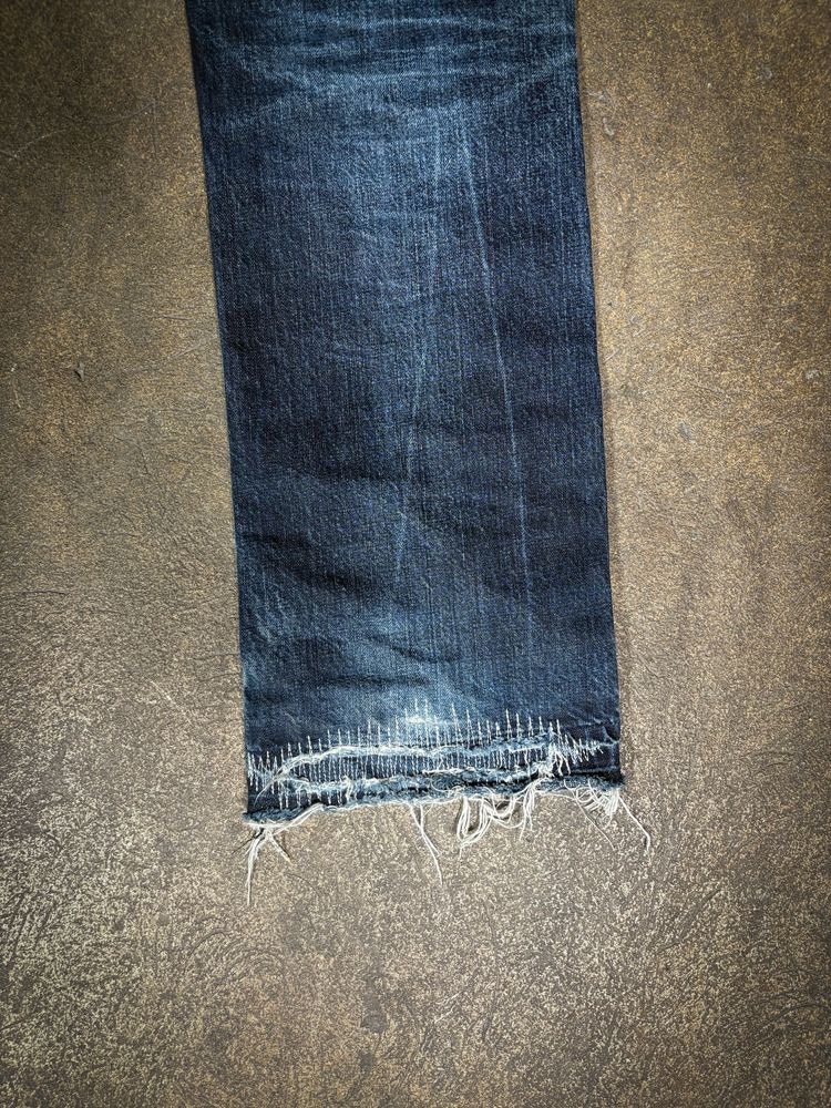 Distressed Blue Jeans image 3