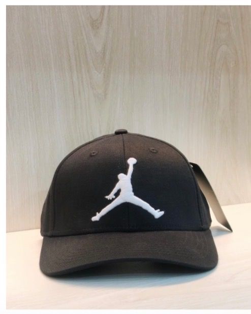 Black Cap With White Logo