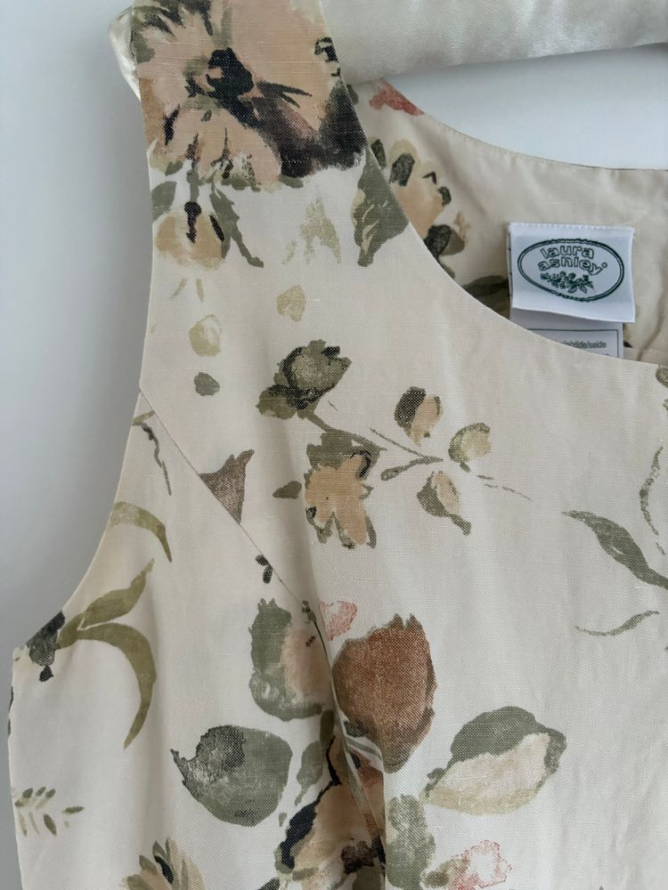 Laura Ashley Floral Sleeveless Dress image 3