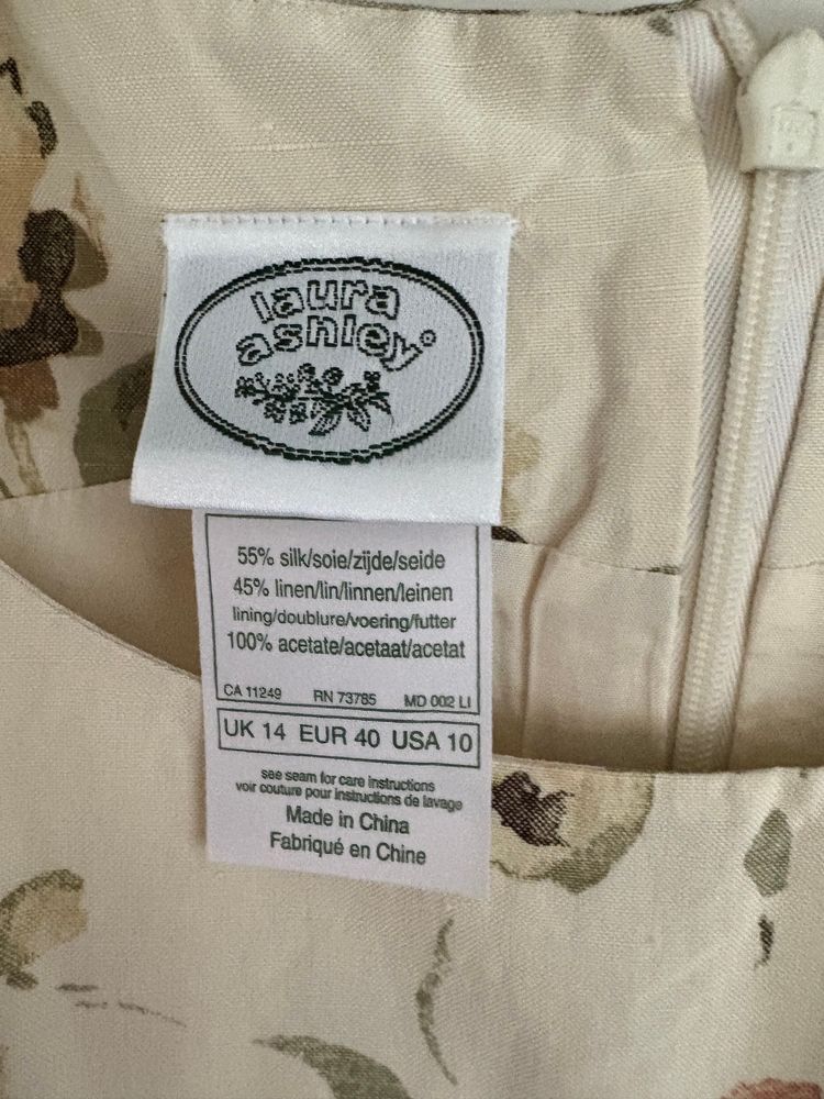 Laura Ashley Floral Sleeveless Dress image 4