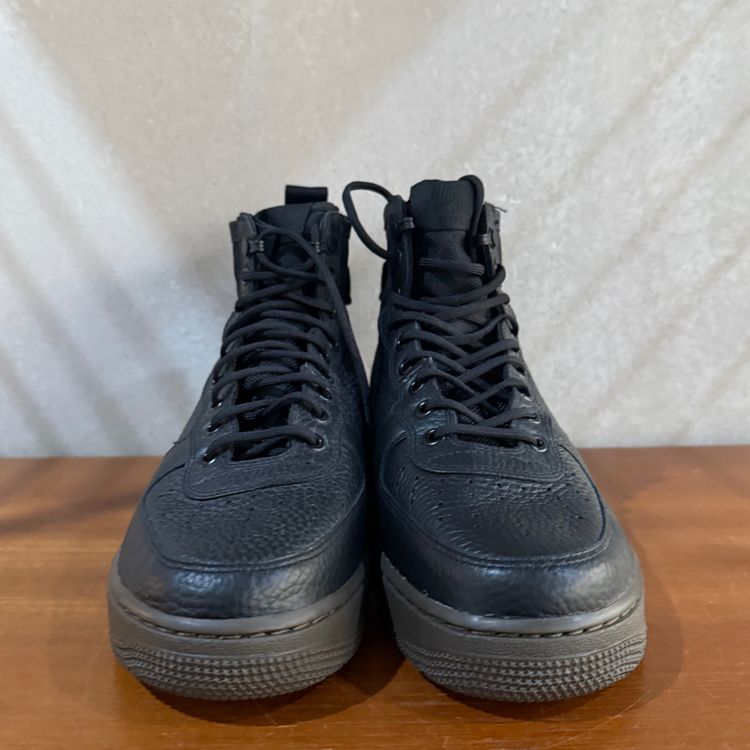 NIKE SF AIR FORCE 1 MID | BLACK  DARK HAZEL| 2017 | 917753-002 | UK 9 image 6