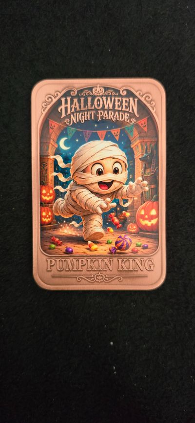 1oz Copper fun Mummy Halloween