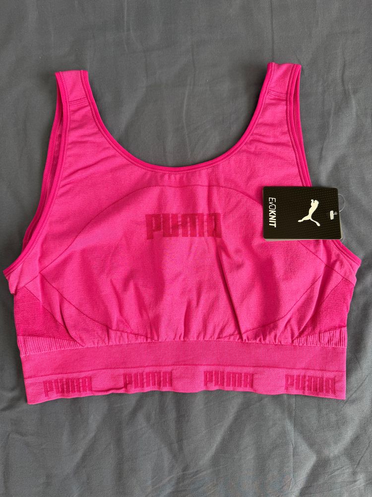 Puma Pink Crop Top image 2