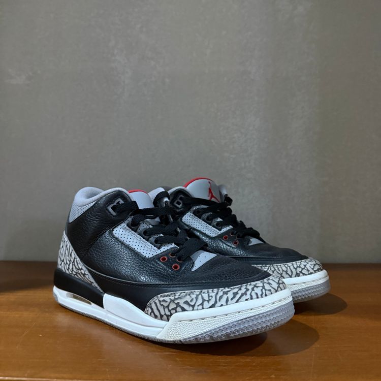 Air Jordan 3 Retro | Black Cement | 2017 | Code: 854261-001 | UK 5.5 / US 6Y image 4
