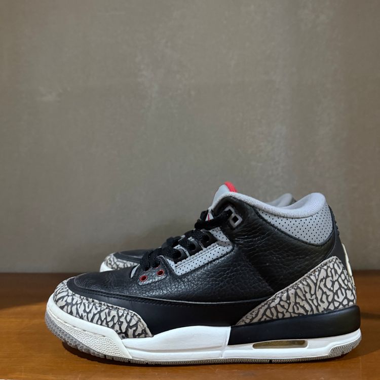 Air Jordan 3 Retro | Black Cement | 2017 | Code: 854261-001 | UK 5.5 / US 6Y image 12