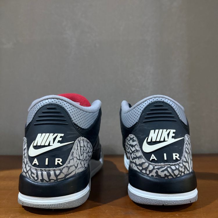 Air Jordan 3 Retro | Black Cement | 2017 | Code: 854261-001 | UK 5.5 / US 6Y image 3