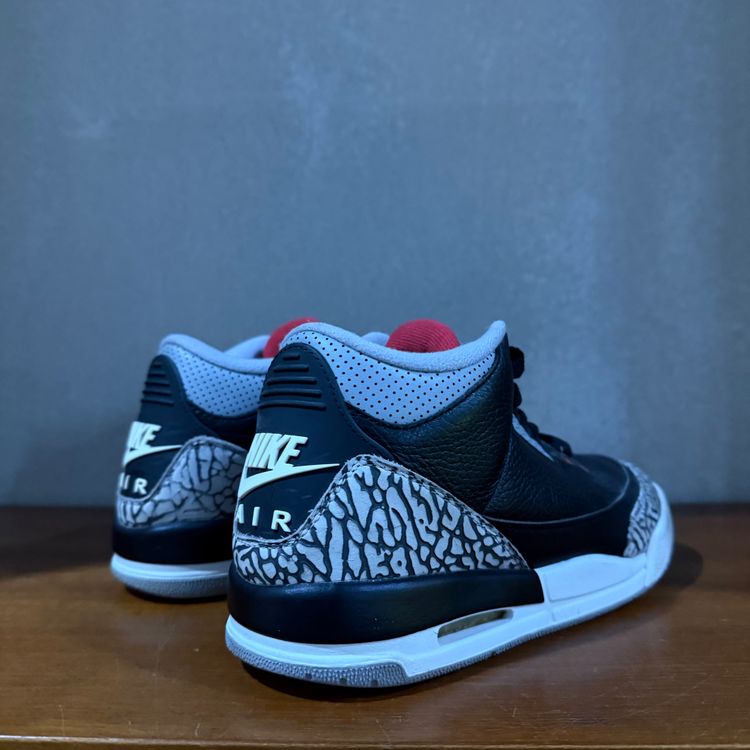 Air Jordan 3 Retro | Black Cement | 2017 | Code: 854261-001 | UK 5.5 / US 6Y image 6