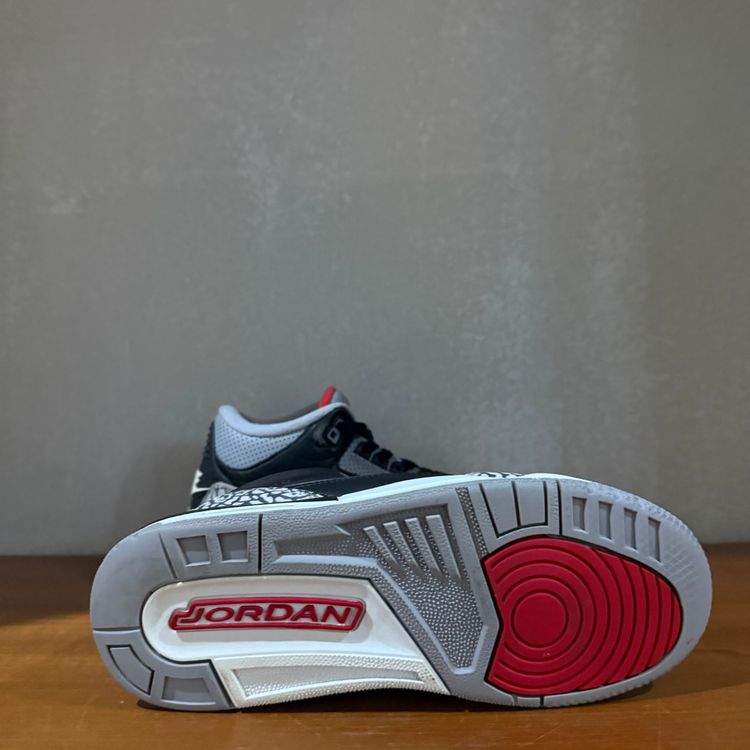 Air Jordan 3 Retro | Black Cement | 2017 | Code: 854261-001 | UK 5.5 / US 6Y image 10