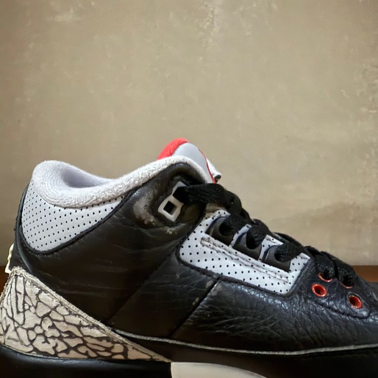 Air Jordan 3 Retro | Black Cement | 2017 | Code: 854261-001 | UK 5.5 / US 6Y image 7