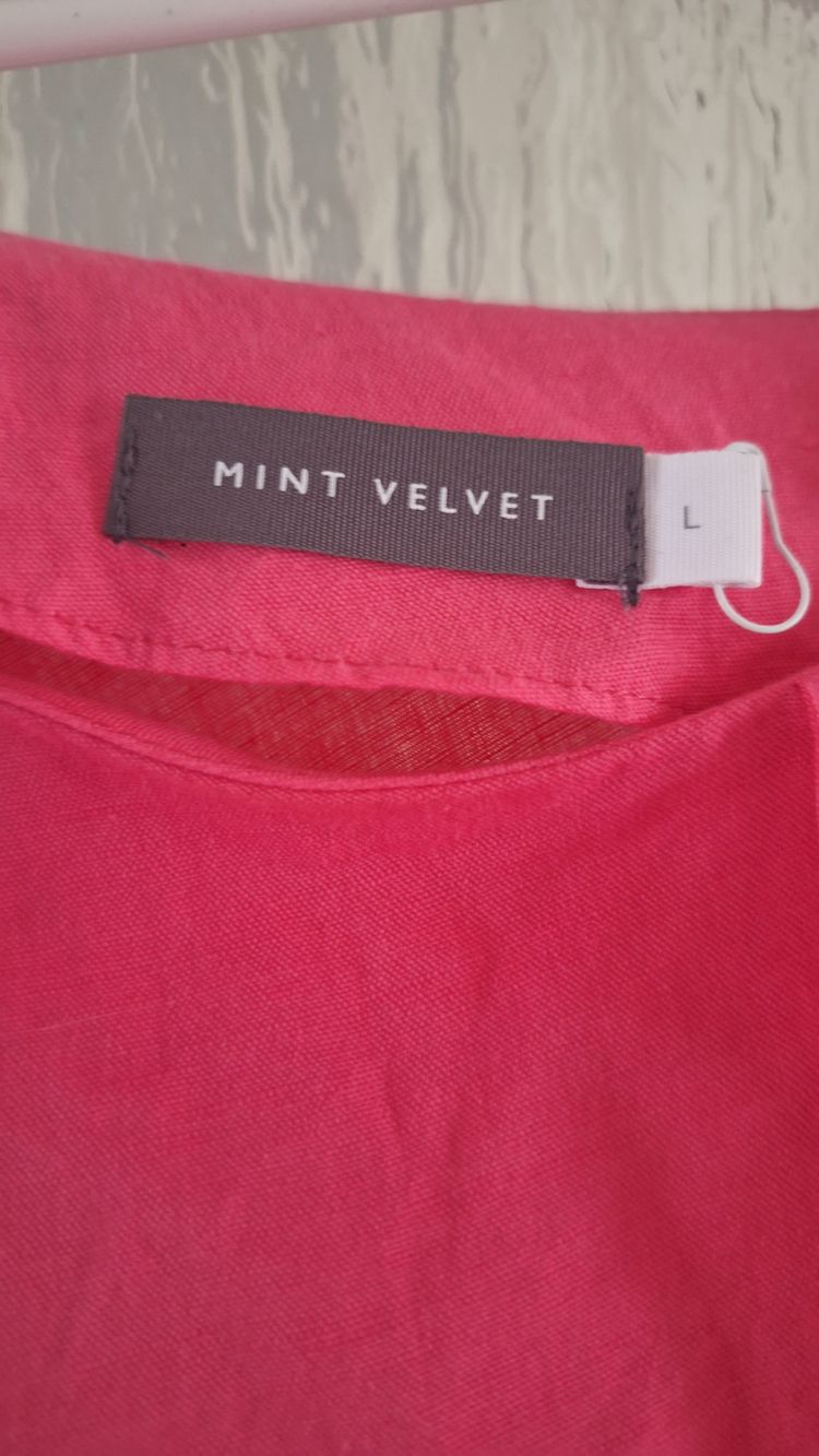 Mint Velvet Pink One-Shoulder Top 5