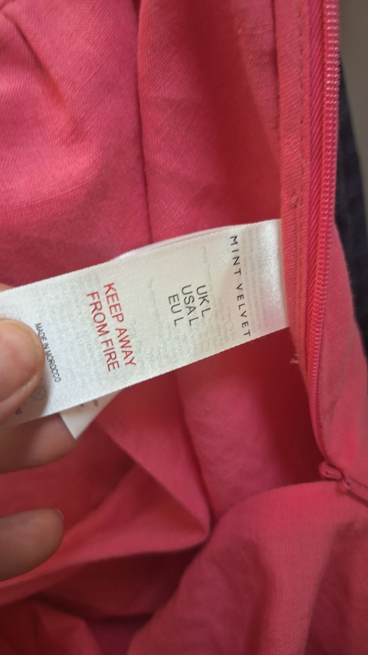 Mint Velvet Pink One-Shoulder Top 8