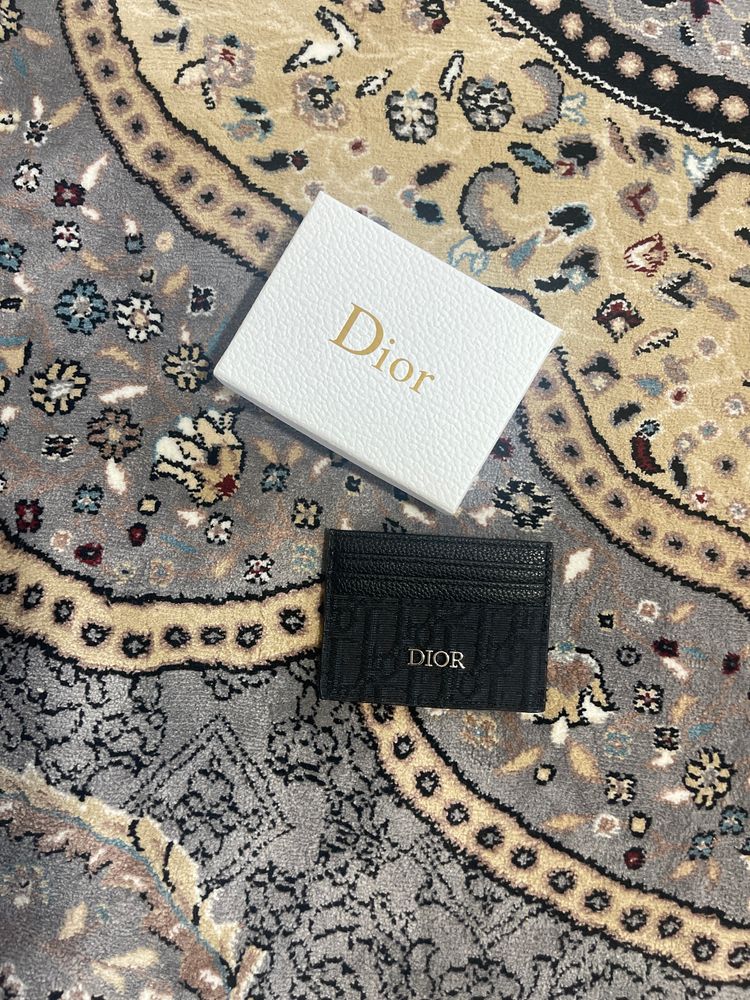 Dior Black Card Holder