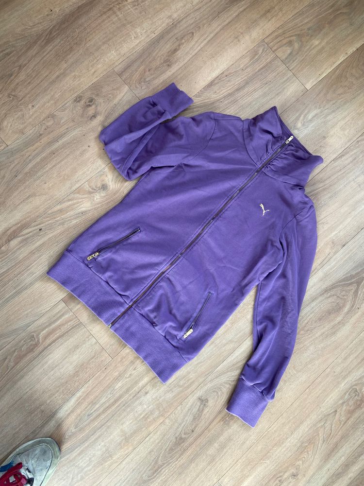 Puma Purple Zip-Up Jacket