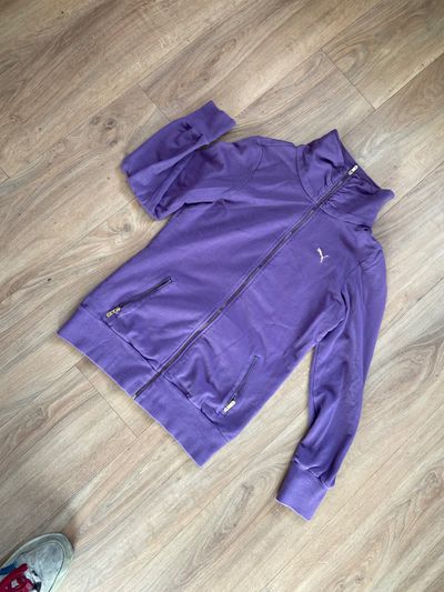 Puma Purple Zip-Up Jacket