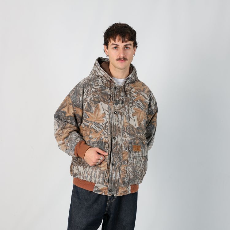 Brown 90s Realtree Heavy Jacket (M)