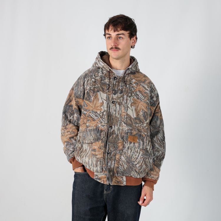 Brown 90s Realtree Heavy Jacket (M) 4