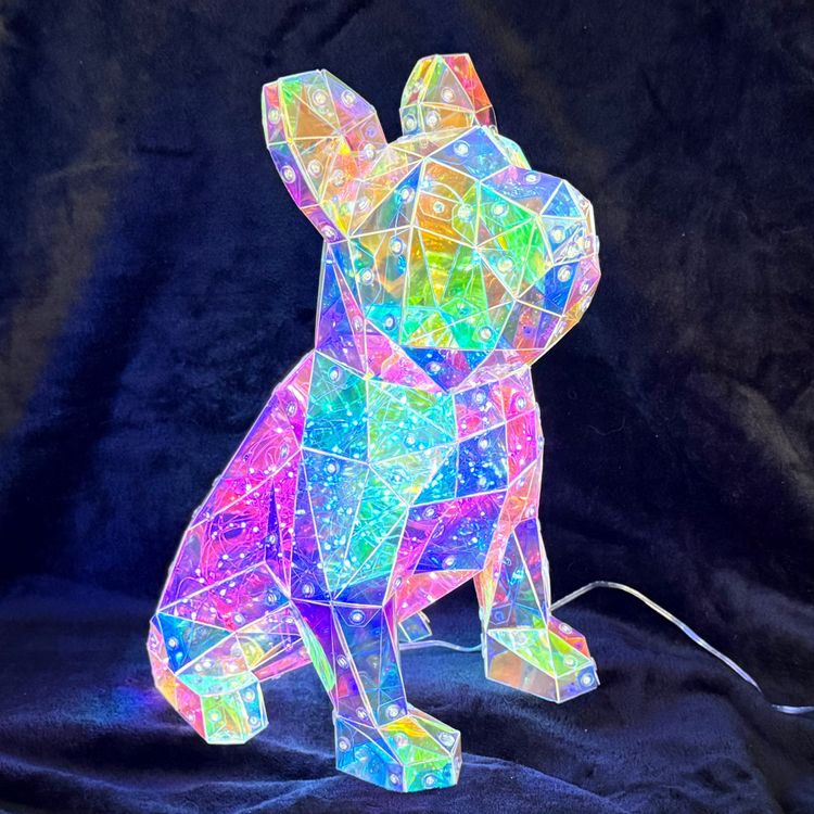 Other Iridescent Geometric Dog Lamp product image