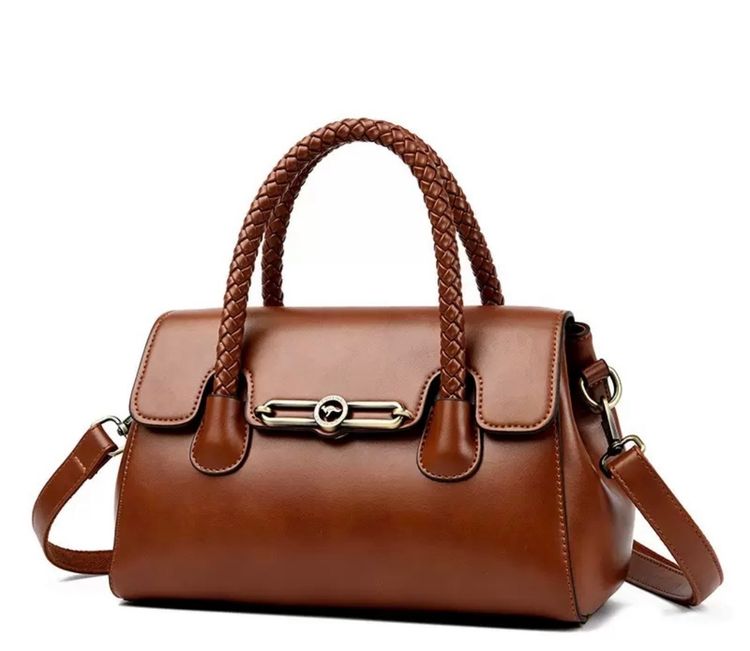 Unbranded Brown Handbag obraz 1