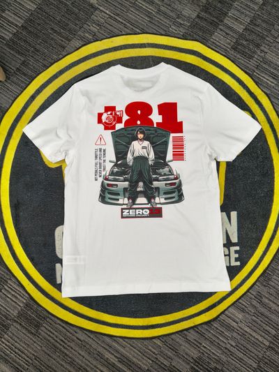 Zero13 Skyline White T-Shirt, New, All sizes