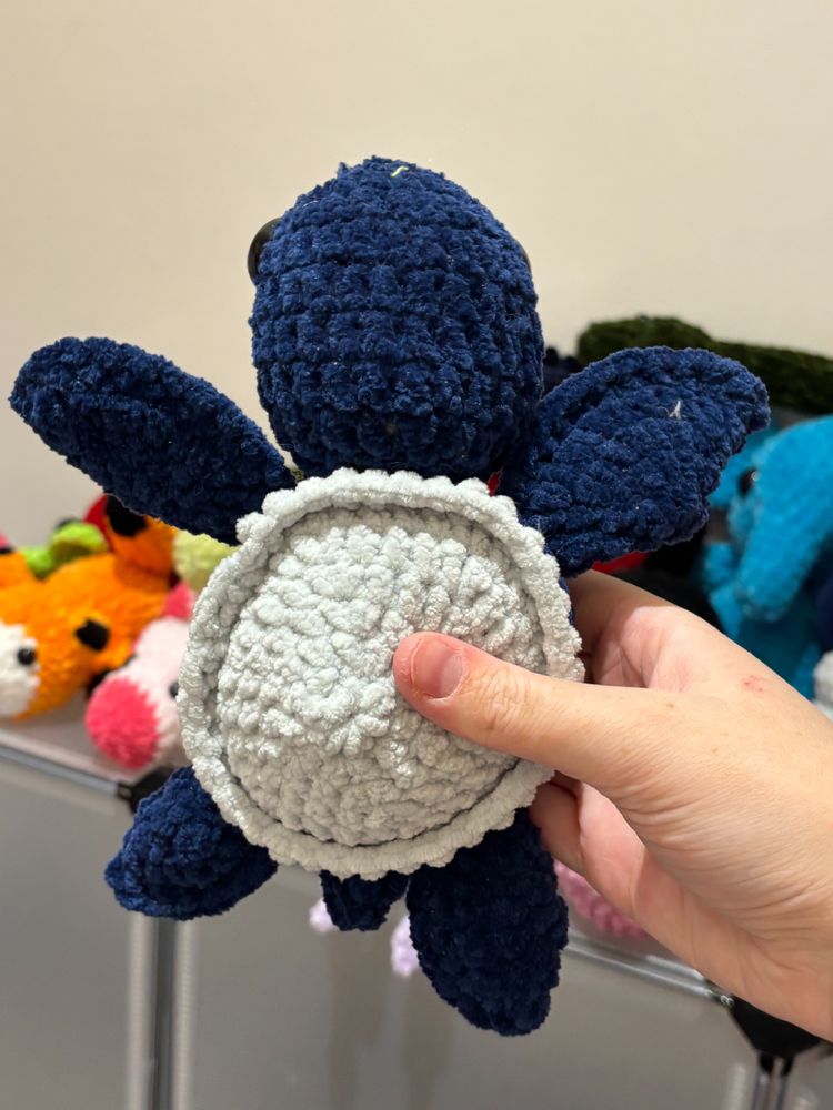 Crocheted Turtle Plush Toy image 1