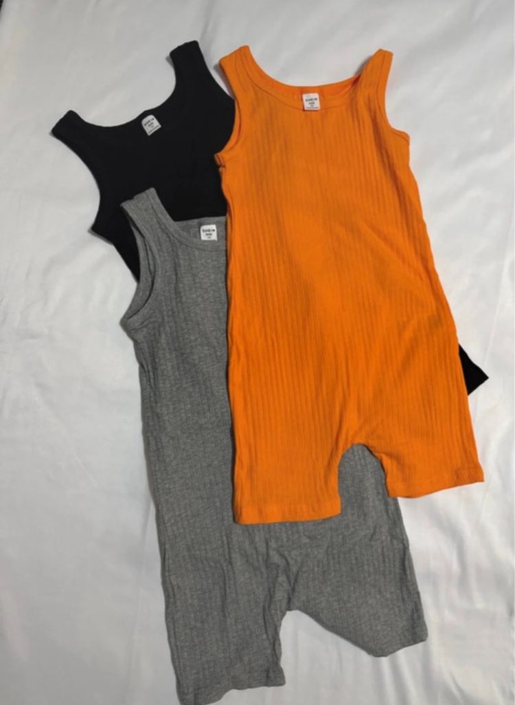 Other Ribbed Sleeveless Romper product image