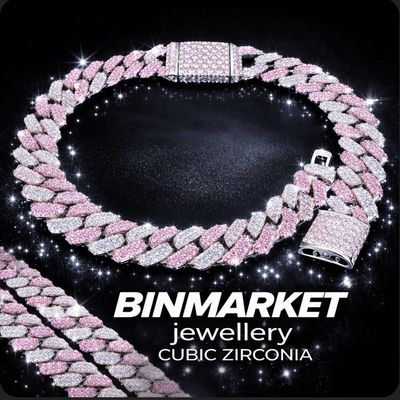 Binmarket Cubic Zirconia Jewellery Chain