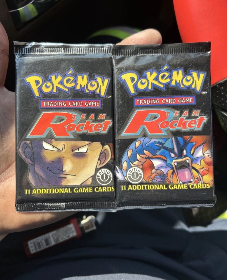 Pokémon Team Rocket Trading Card Game Booster Packs