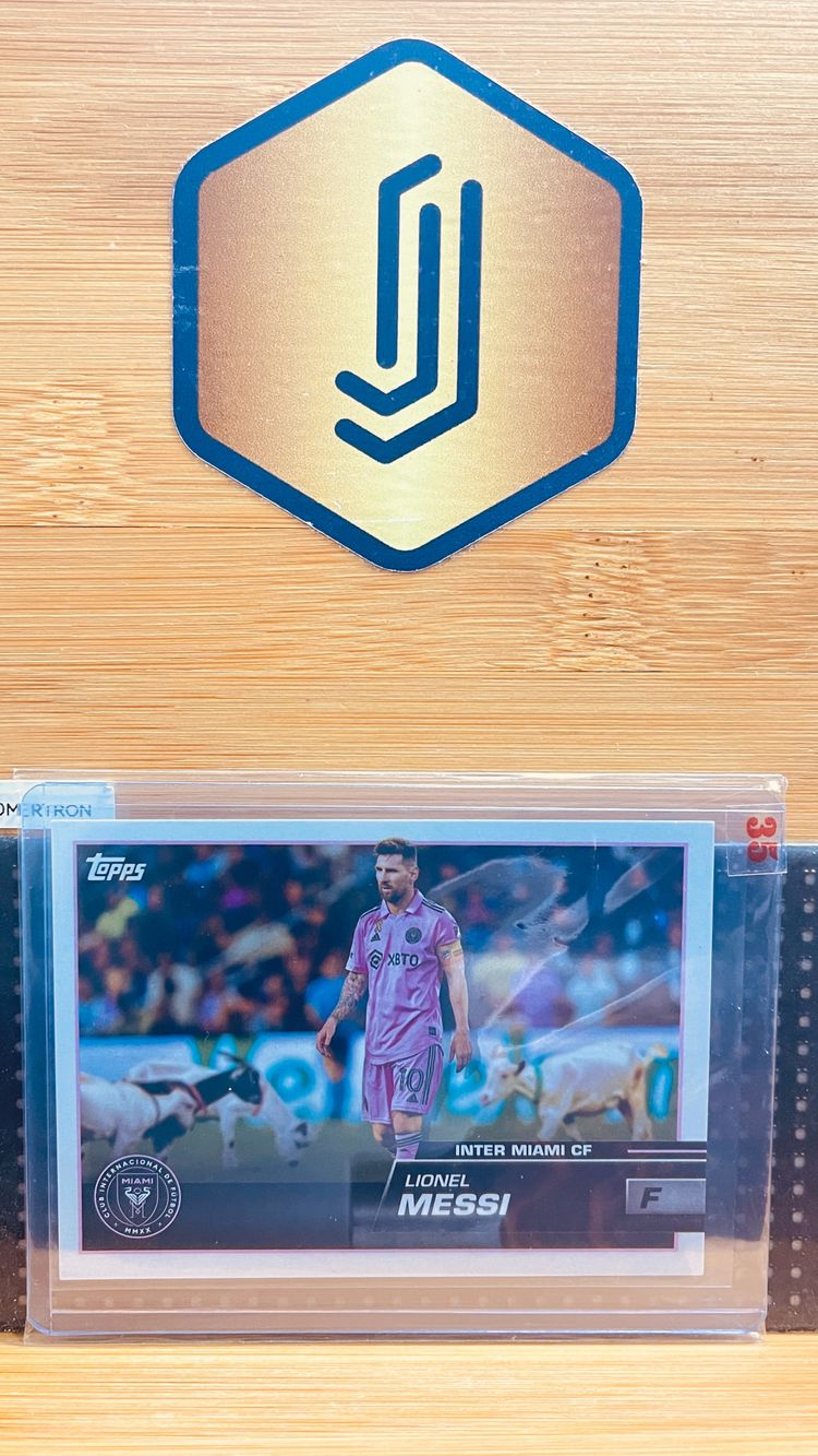 Lionel Messi - Inter Miami - Short Print image variation - Topps MLS 2023