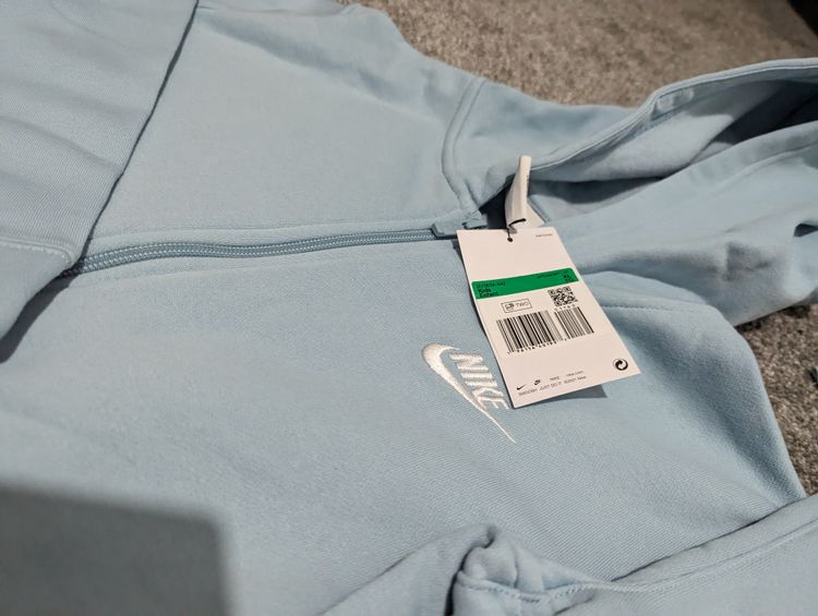 Kids Nike Blue XL set hoodie and joggers BNWT image 2