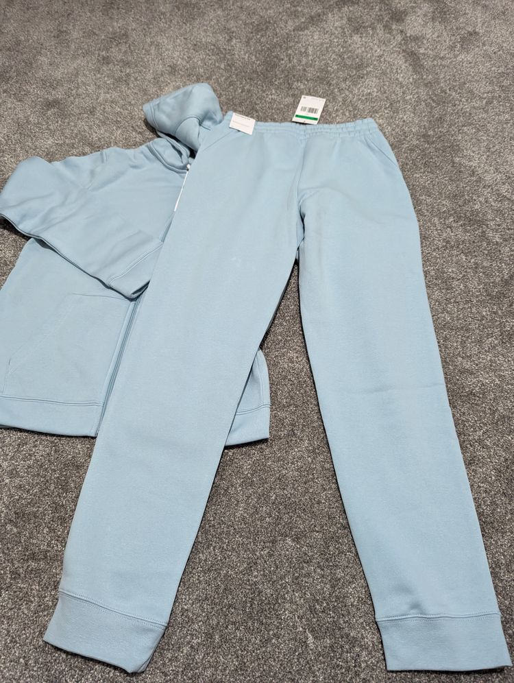 Kids Nike Blue XL set hoodie and joggers BNWT image 7
