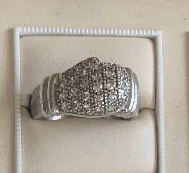 ERL 925 sterling silver men’s boxing glove ring product image