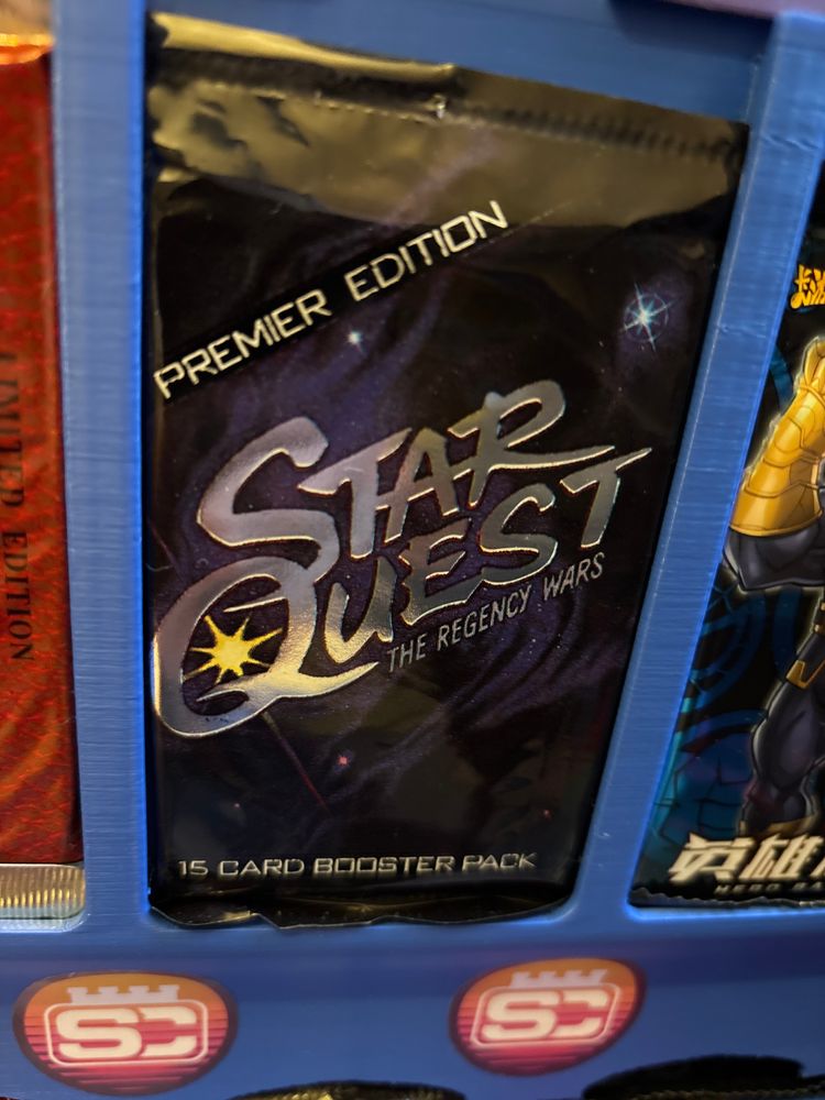 Star Quest The Regency Wars 15 Card Booster Pack