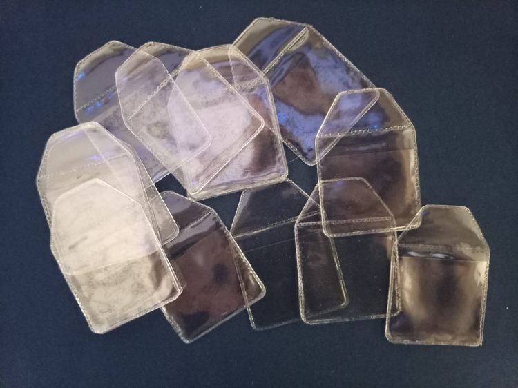 Clear Plastic Coin Holder Size Small  2"x 2" ( ten in a pack )