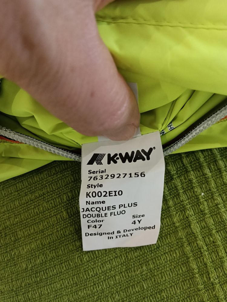 K-Way Jacques Plus Double Fluo Jacket 8