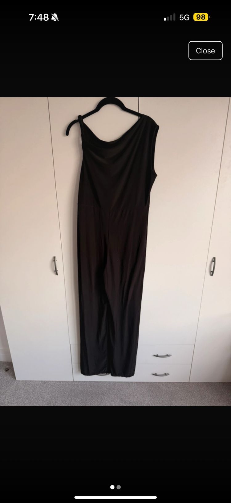 Other Black Sleeveless Jumpsuit product image