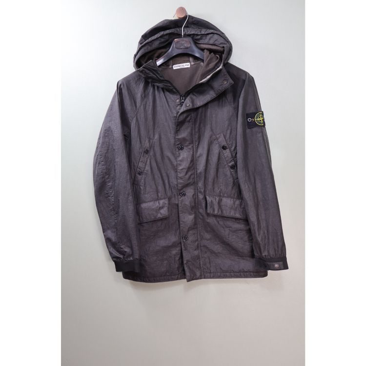 Stone Island Brown Nylon Jacket